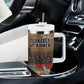 Tuskegee Airmen  Red Tails Tribute Tumbler With Handle Black History Air Force - African Pride