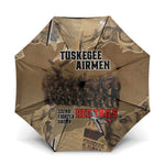 Tuskegee Airmen  Red Tails Tribute Umbrella Black History Air Force