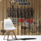 Tuskegee Airmen  Red Tails Tribute Window Curtain Black History Air Force - African Pride