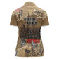 Tuskegee Airmen  Red Tails Tribute Women Polo Shirt Black History Air Force - African Pride