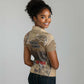 Tuskegee Airmen  Red Tails Tribute Women Polo Shirt Black History Air Force - African Pride
