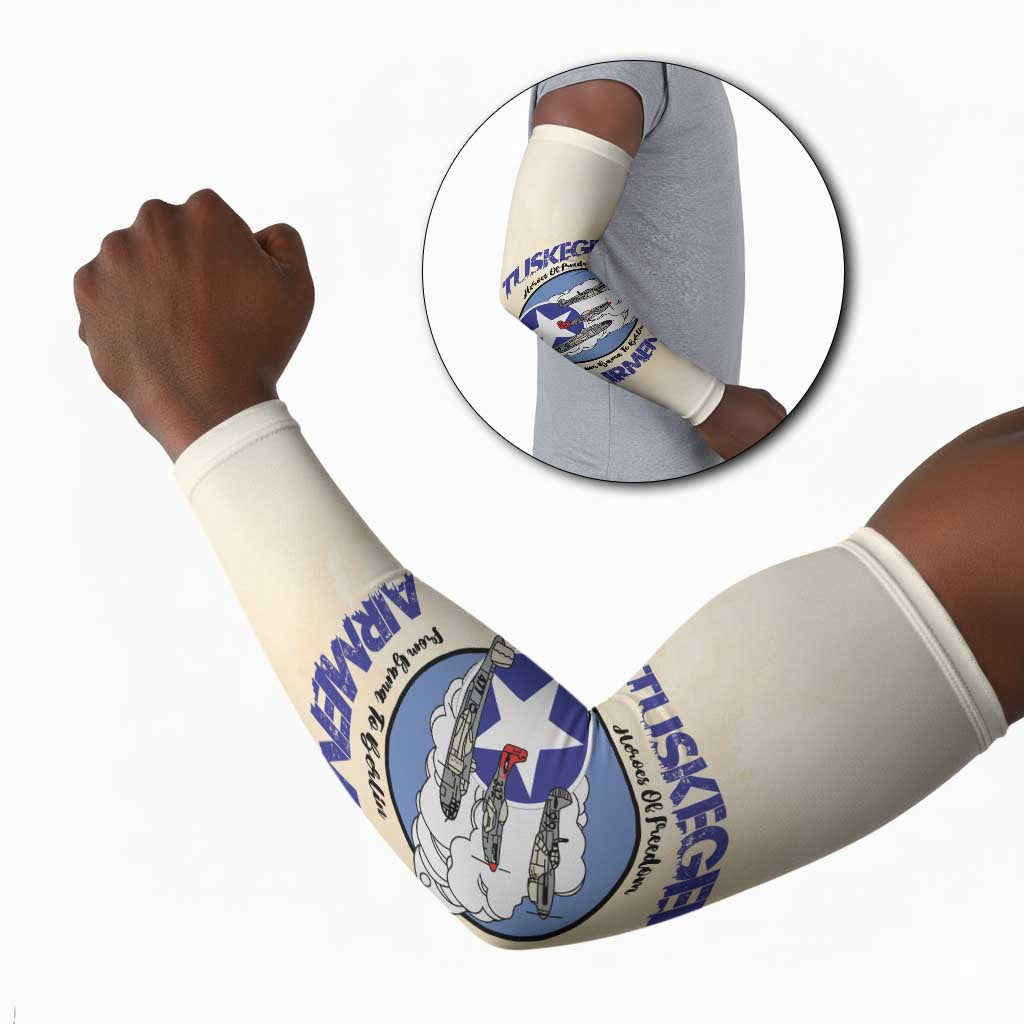 Tuskegee Airmen Red Tails Arm Sleeves Heroes Of Freedom Retro Style