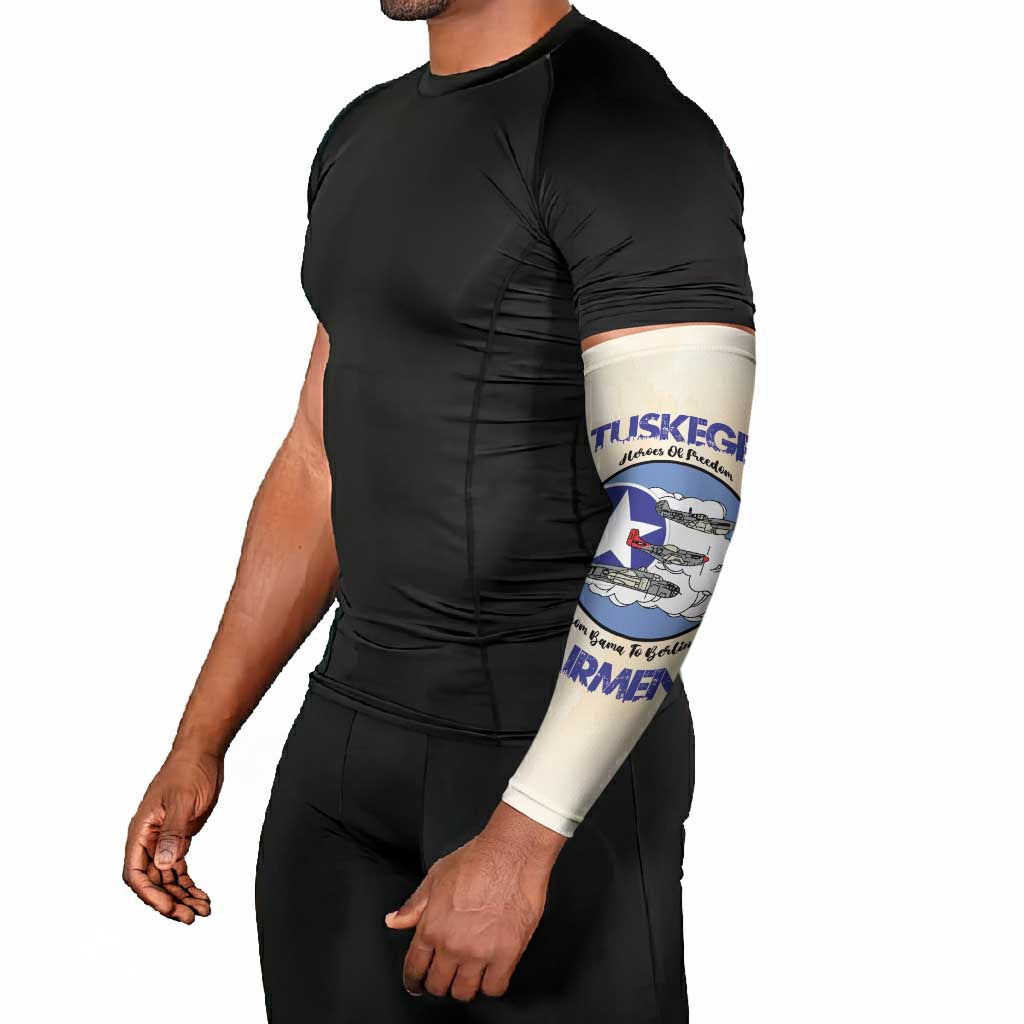 Tuskegee Airmen Red Tails Arm Sleeves Heroes Of Freedom Retro Style