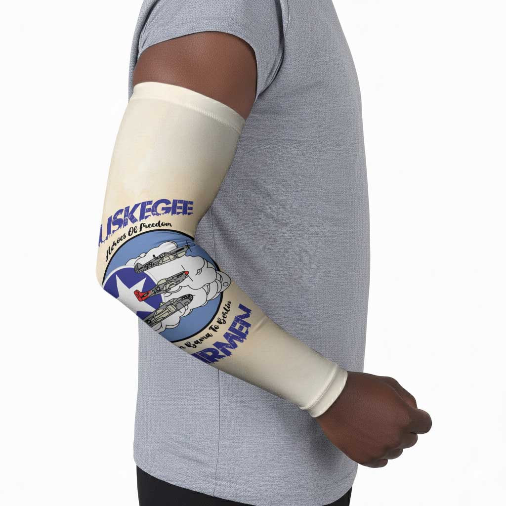 Tuskegee Airmen Red Tails Arm Sleeves Heroes Of Freedom Retro Style