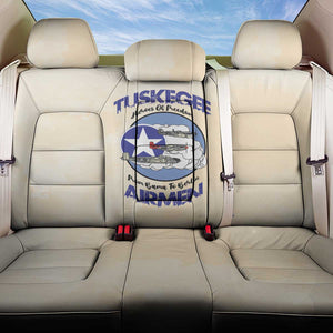 Tuskegee Airmen Red Tails Back Car Seat Cover Heroes Of Freedom Retro Style - African Pride