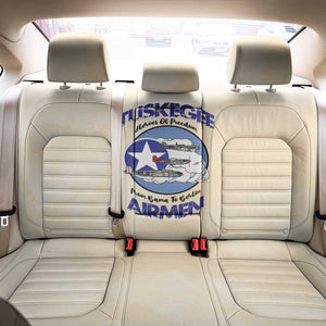 Tuskegee Airmen Red Tails Back Car Seat Cover Heroes Of Freedom Retro Style - African Pride