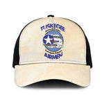 Tuskegee Airmen Red Tails Baseball Net Cap Heroes Of Freedom Retro Style - African Pride