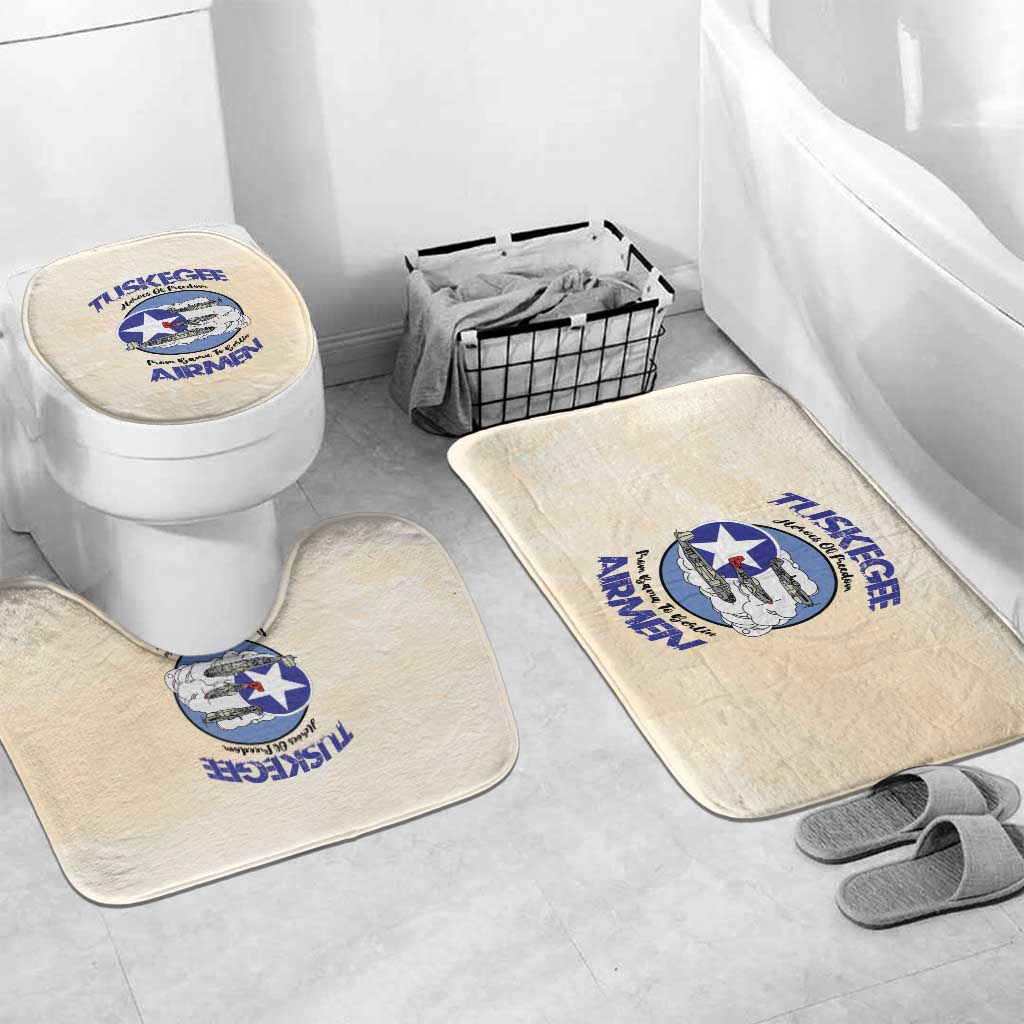 Tuskegee Airmen Red Tails Bathroom Set Heroes Of Freedom Retro Style