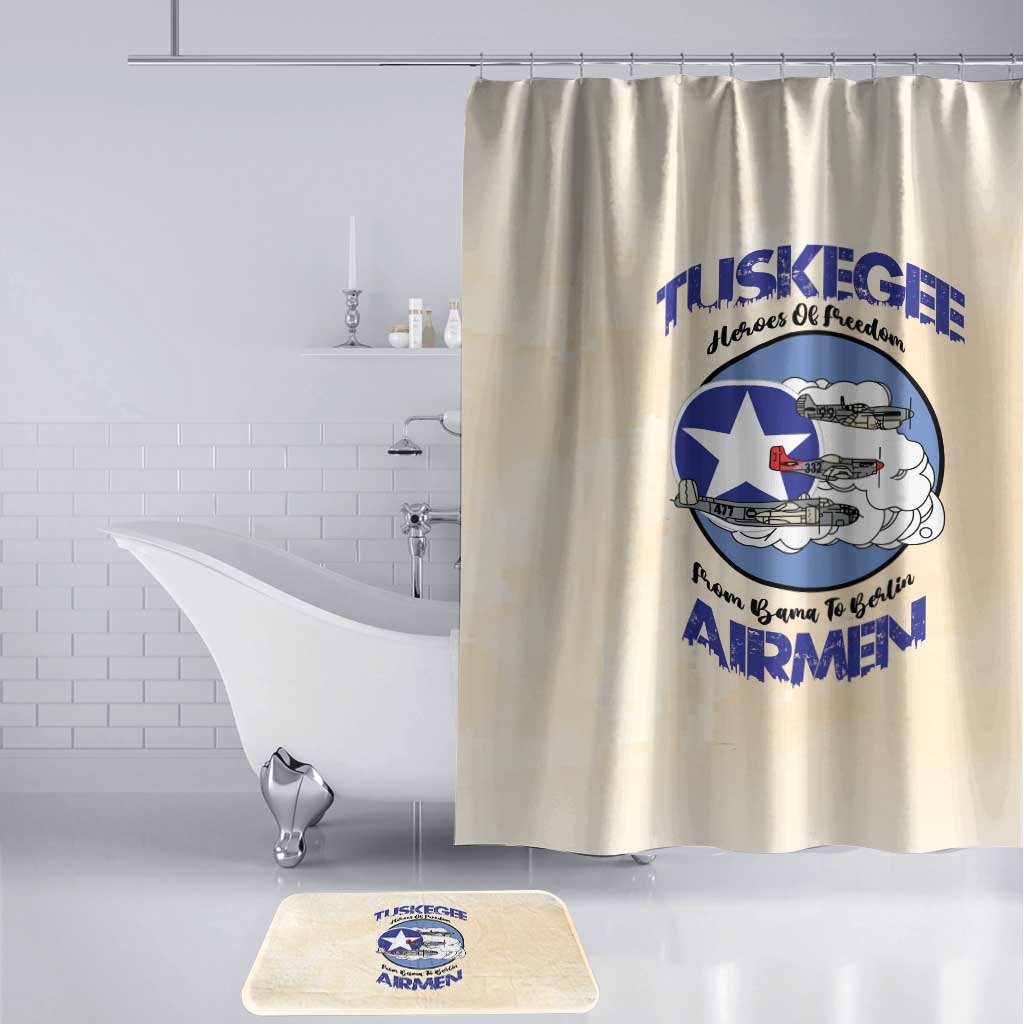 Tuskegee Airmen Red Tails Bathroom Set Heroes Of Freedom Retro Style
