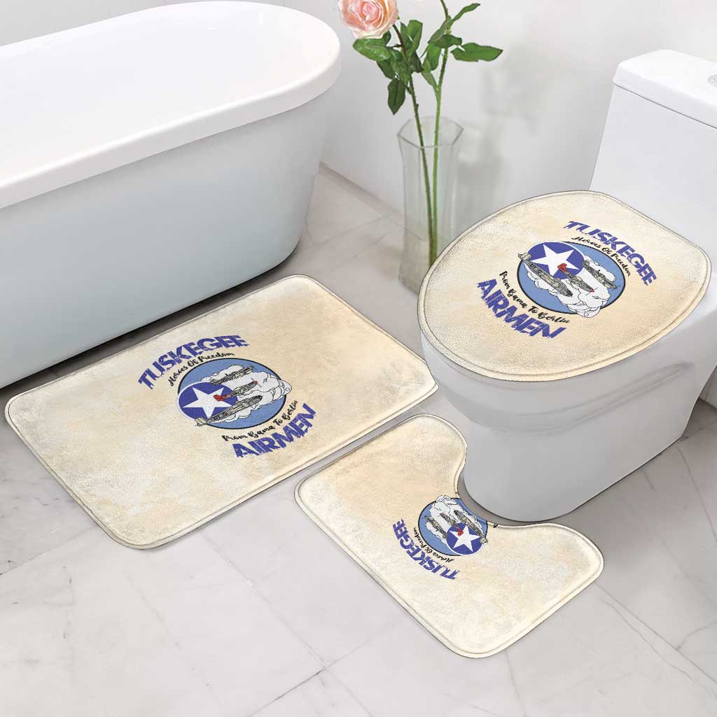 Tuskegee Airmen Red Tails Bathroom Set Heroes Of Freedom Retro Style