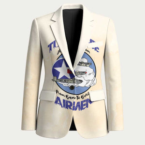 Tuskegee Airmen Red Tails Blazer Heroes Of Freedom Retro Style