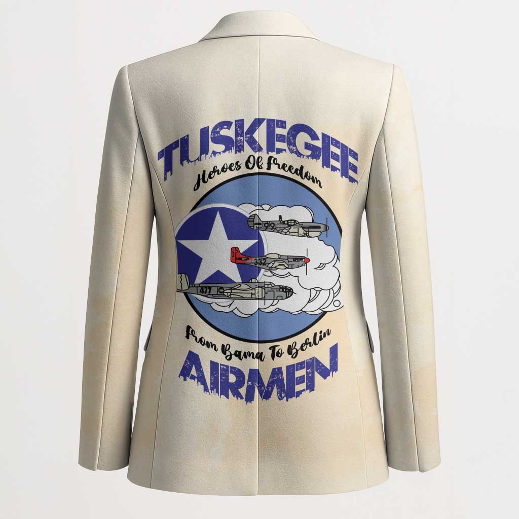 Tuskegee Airmen Red Tails Blazer Heroes Of Freedom Retro Style