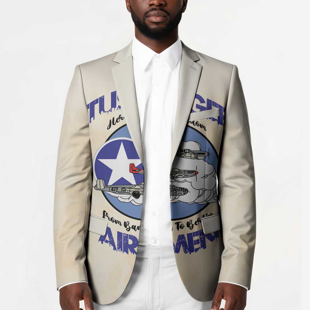 Tuskegee Airmen Red Tails Blazer Heroes Of Freedom Retro Style