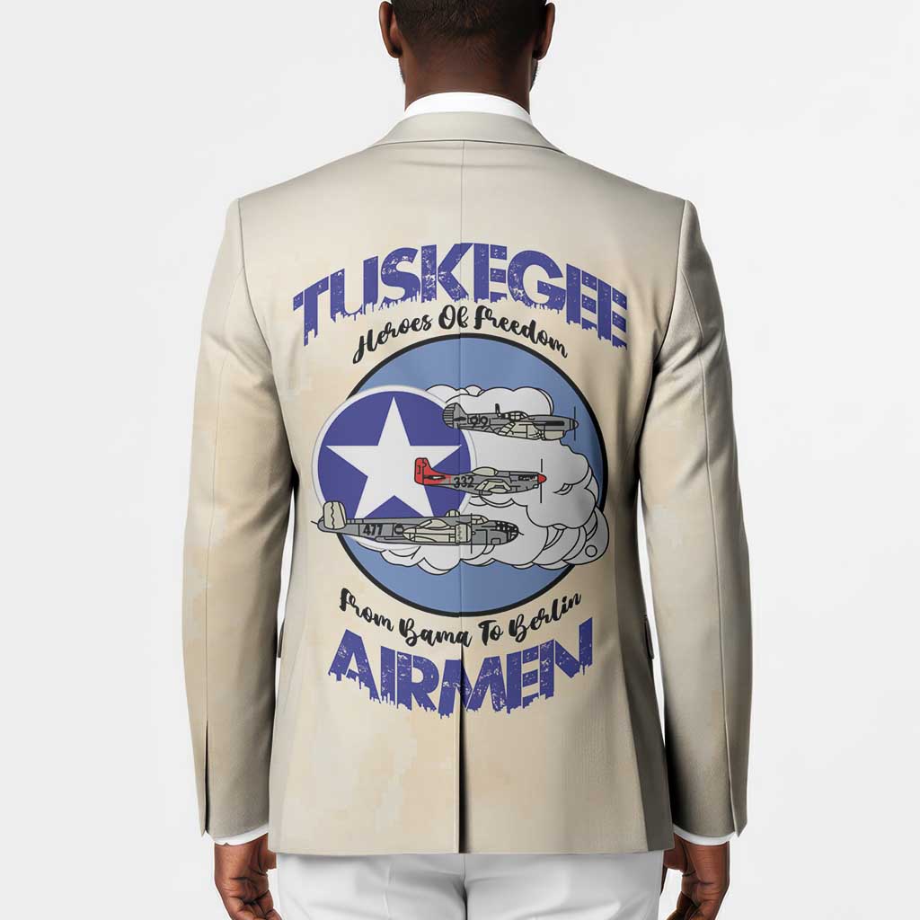 Tuskegee Airmen Red Tails Blazer Heroes Of Freedom Retro Style