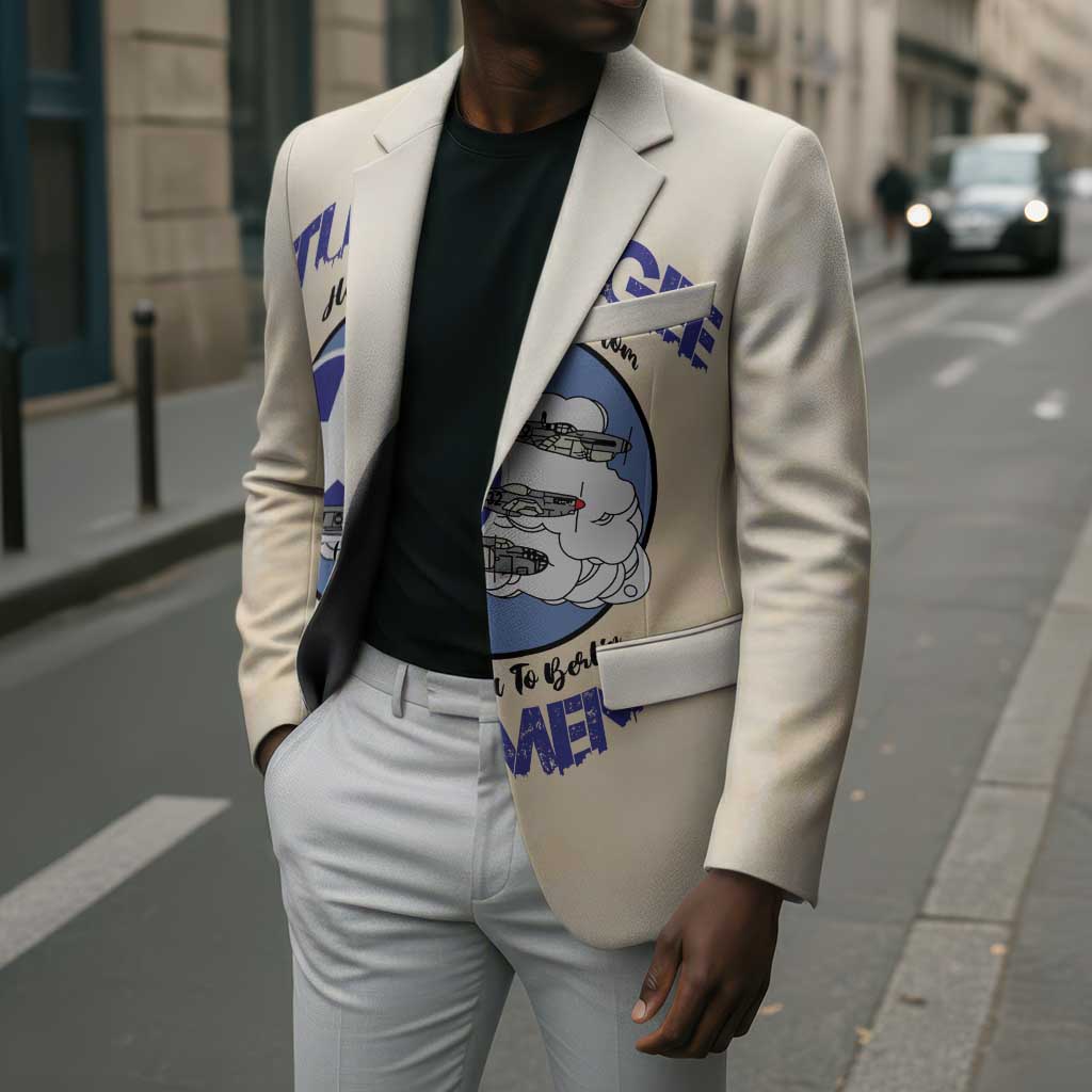 Tuskegee Airmen Red Tails Blazer Heroes Of Freedom Retro Style