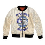 Tuskegee Airmen Red Tails Bomber Jacket Heroes Of Freedom Retro Style - African Pride