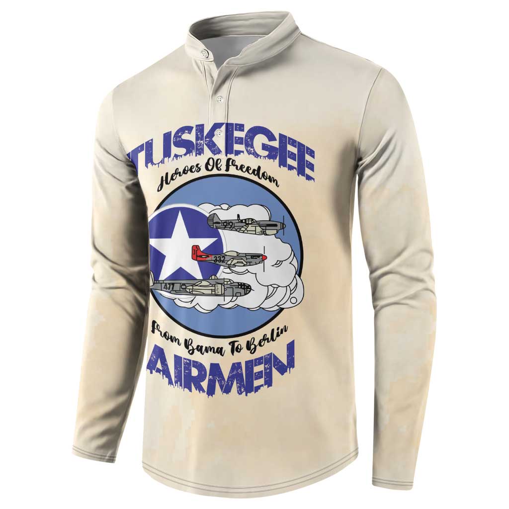 Tuskegee Airmen Red Tails Button Sweatshirt Heroes Of Freedom Retro Style