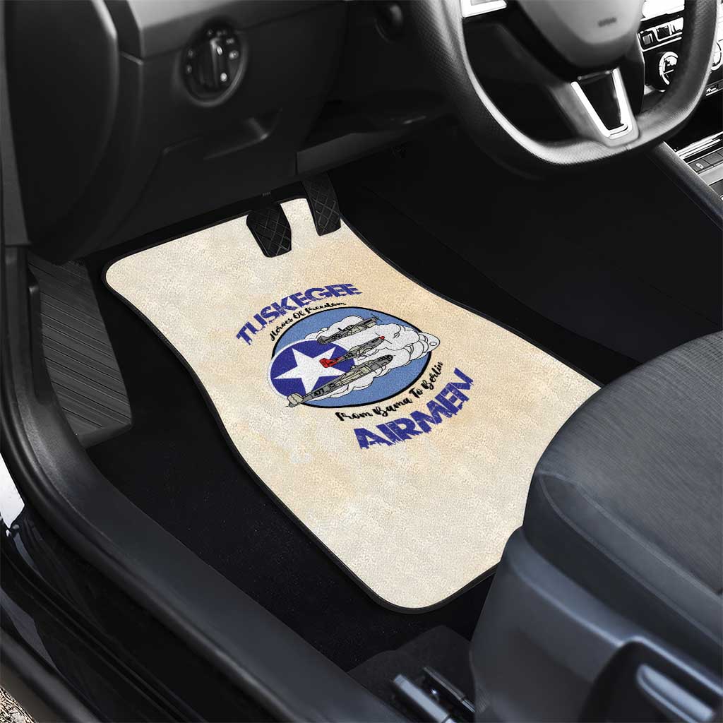 Tuskegee Airmen Red Tails Car Mats Heroes Of Freedom Retro Style - African Pride