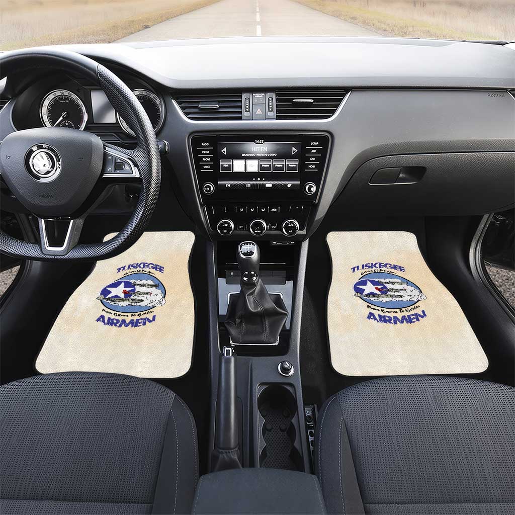 Tuskegee Airmen Red Tails Car Mats Heroes Of Freedom Retro Style - African Pride