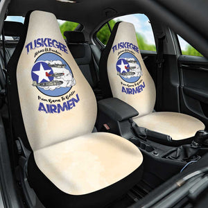 Tuskegee Airmen Red Tails Car Seat Cover Heroes Of Freedom Retro Style - African Pride