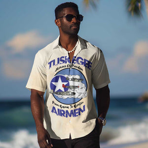 Tuskegee Airmen Red Tails Hawaiian Shirt Heroes Of Freedom Retro Style - African Pride