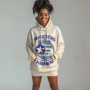 Tuskegee Airmen Red Tails Hoodie Dress Heroes Of Freedom Retro Style - African Pride