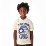 Tuskegee Airmen Red Tails Kid Polo Shirt Heroes Of Freedom Retro Style - African Pride
