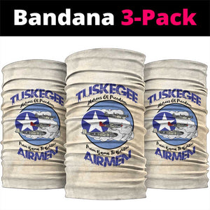 Tuskegee Airmen Red Tails Neck Gaiter Heroes Of Freedom Retro Style - African Pride