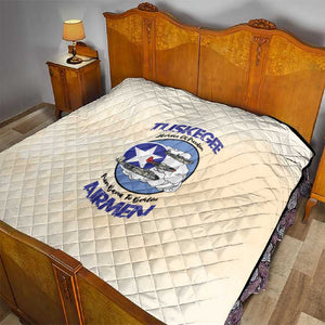 Tuskegee Airmen Red Tails Quilt Heroes Of Freedom Retro Style - African Pride