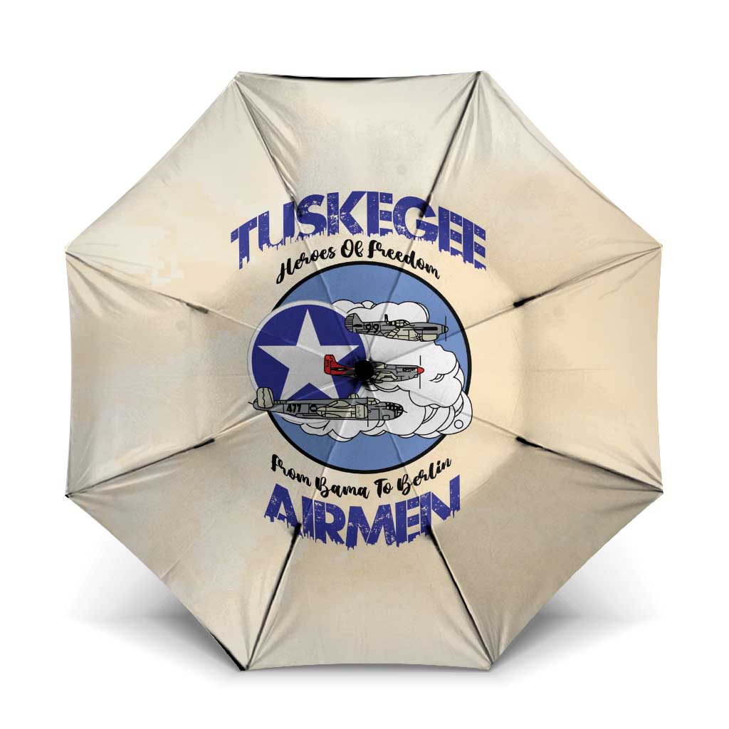 Tuskegee Airmen Red Tails Umbrella Heroes Of Freedom Retro Style