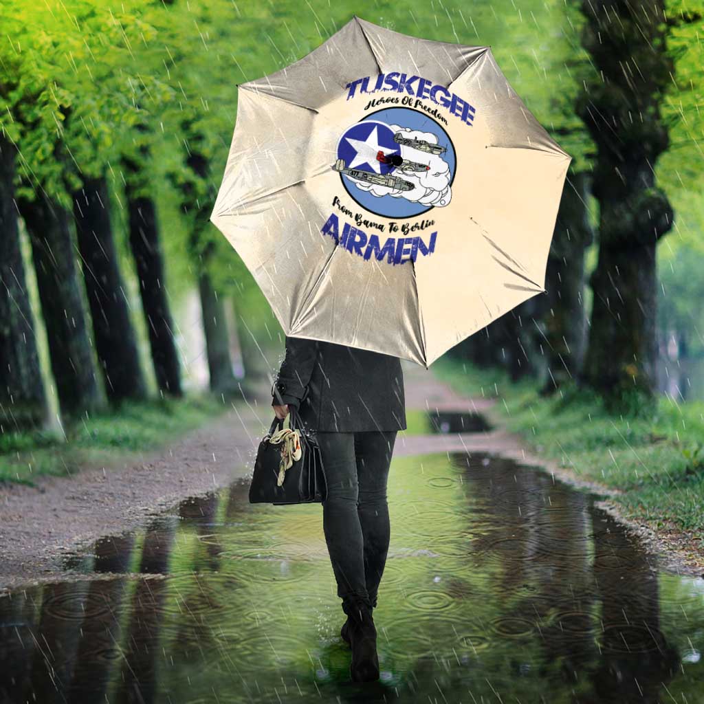 Tuskegee Airmen Red Tails Umbrella Heroes Of Freedom Retro Style
