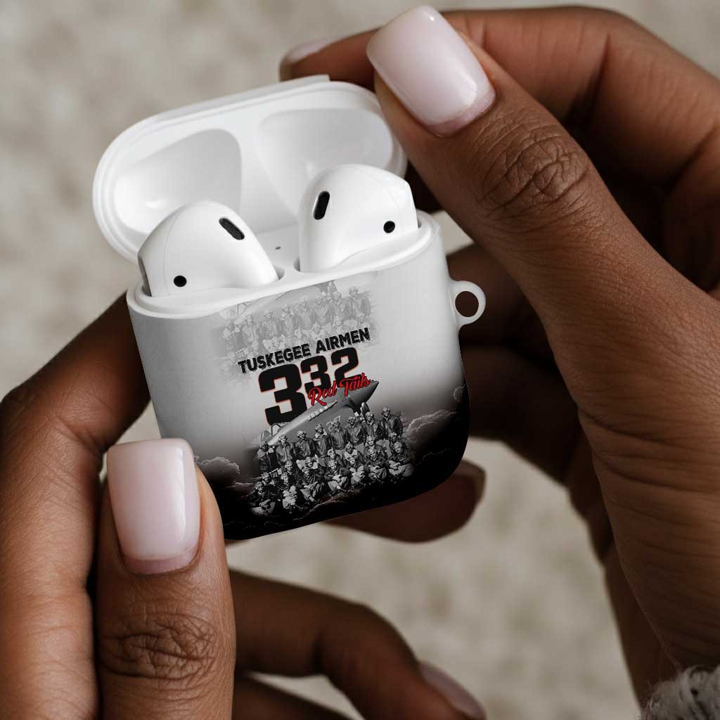 Tuskegee Airmen  Red Tails Pride AirPods Case 332nd Fighter Group