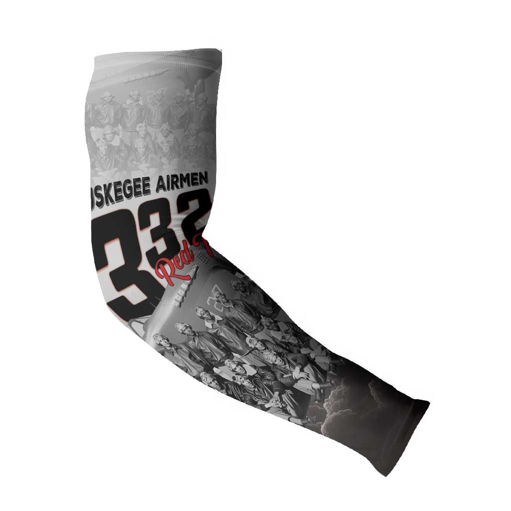 Tuskegee Airmen  Red Tails Pride Arm Sleeves 332nd Fighter Group