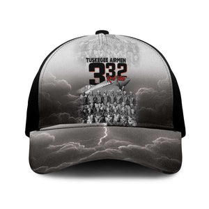 Tuskegee Airmen  Red Tails Pride Baseball Net Cap 332nd Fighter Group - African Pride