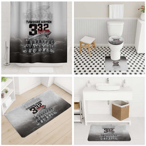 Tuskegee Airmen  Red Tails Pride Bathroom Set 332nd Fighter Group