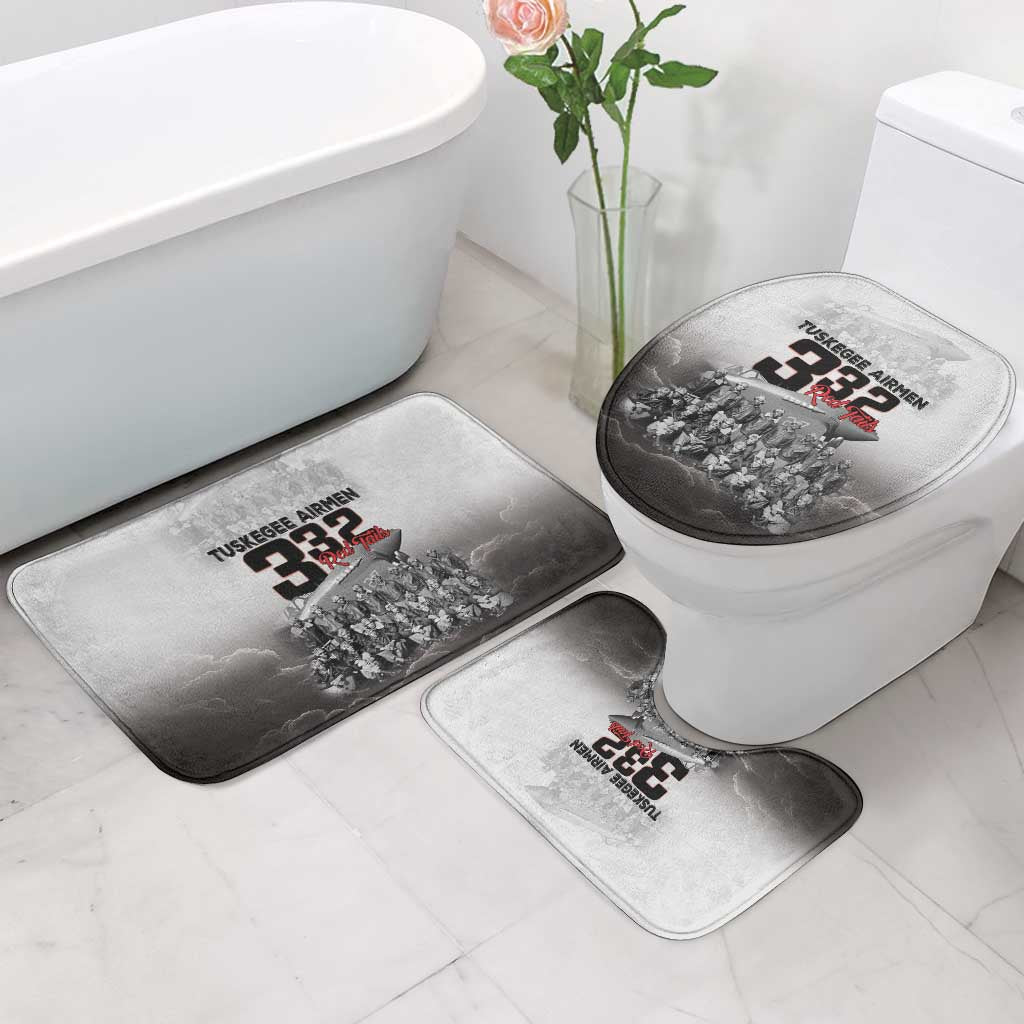Tuskegee Airmen  Red Tails Pride Bathroom Set 332nd Fighter Group
