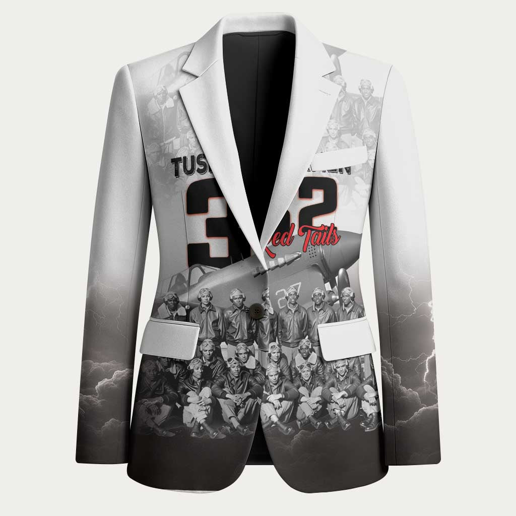 Tuskegee Airmen  Red Tails Pride Blazer 332nd Fighter Group