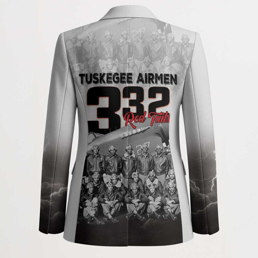 Tuskegee Airmen  Red Tails Pride Blazer 332nd Fighter Group