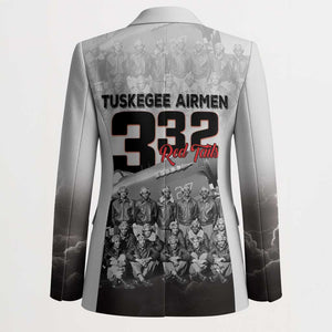 Tuskegee Airmen  Red Tails Pride Blazer 332nd Fighter Group