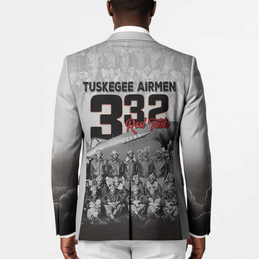 Tuskegee Airmen  Red Tails Pride Blazer 332nd Fighter Group