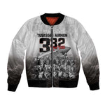Tuskegee Airmen  Red Tails Pride Bomber Jacket 332nd Fighter Group - African Pride