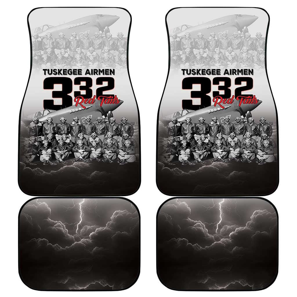 Tuskegee Airmen  Red Tails Pride Car Mats 332nd Fighter Group - African Pride