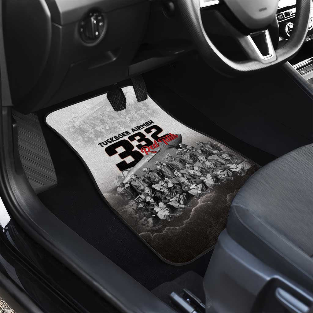 Tuskegee Airmen  Red Tails Pride Car Mats 332nd Fighter Group - African Pride
