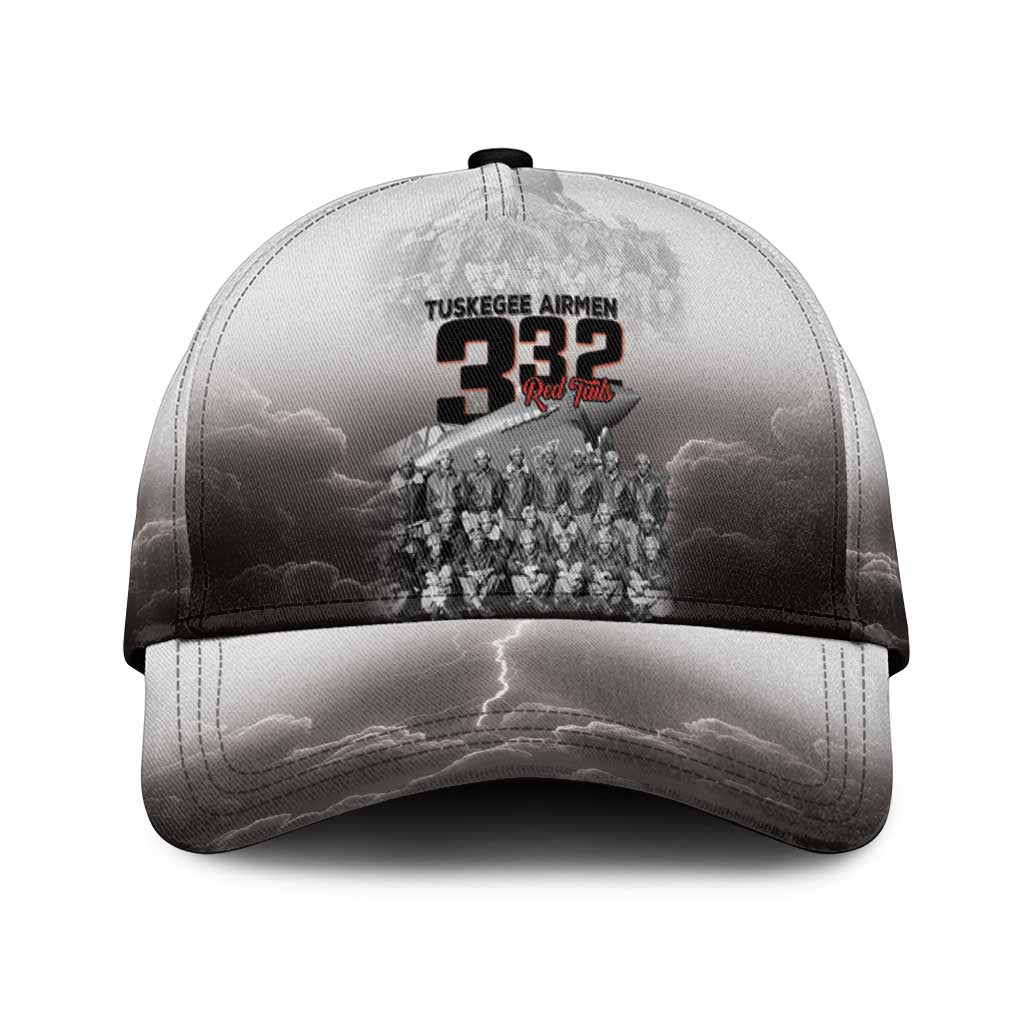 Tuskegee Airmen  Red Tails Pride Classic Cap 332nd Fighter Group - African Pride