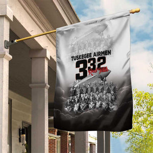 Tuskegee Airmen  Red Tails Pride Garden Flag 332nd Fighter Group - African Pride