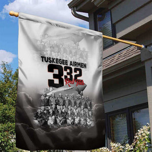 Tuskegee Airmen  Red Tails Pride Garden Flag 332nd Fighter Group - African Pride