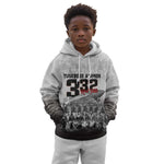 Tuskegee Airmen  Red Tails Pride Kid Hoodie 332nd Fighter Group - African Pride