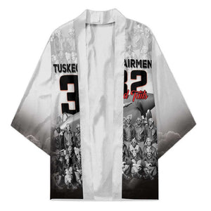 Tuskegee Airmen  Red Tails Pride Kimono 332nd Fighter Group