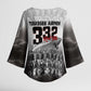 Tuskegee Airmen  Red Tails Pride Kimono Sleeve Blouse 332nd Fighter Group