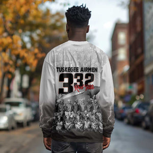Tuskegee Airmen  Red Tails Pride Long Sleeve Shirt 332nd Fighter Group - African Pride